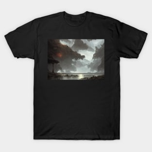 landscape pictures for wall elegant T-Shirt